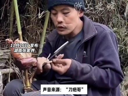 荒野求生一个月体重几乎没变, 喝汤吃肉看呆网友,强者“刀疤哥”居然是偷偷来比赛的!(来源:极目新闻、荒野刀疤哥(老六荒野))#荒野求生 #张家界 #刀疤哥 #强者从不抱怨环境