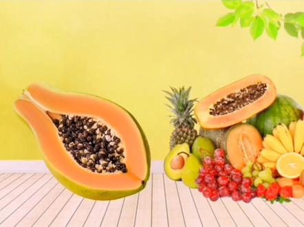 十大营养价值最高的水果之一木瓜#育儿 #科普 #蔬菜水果