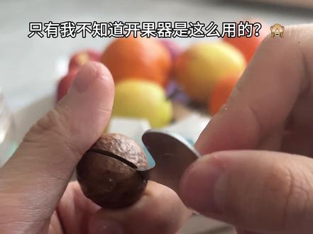是只有我不知道吗?#夏威夷果的正确打开方式 #夏威夷果