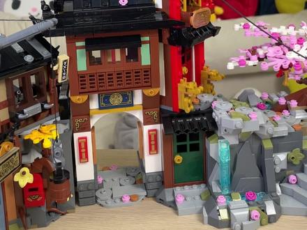 混进忍者村千万要注意这些地方⁉️ 进初代忍者村拿走宝物真的不容易呀(出境套装:乐高幻影忍者初代忍者村71861)#乐高 #乐高人仔 #幻影忍者 #小剧场 #积木