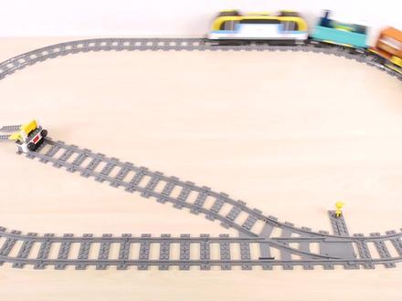 乐高60336货运火车搭建#乐高