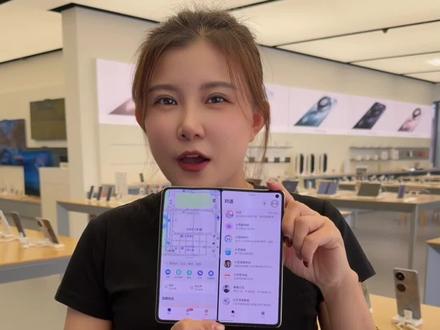 华为Mate X7 分屏导航实用性拉满#华为MateX7 #HarmonyOS6