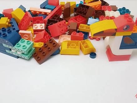 大猩猩也可以用积木拼出来