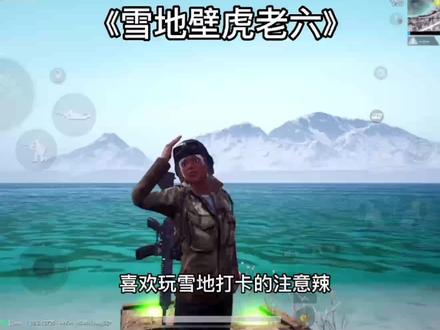 壁虎老六穿搭!喜欢玩雪地的小伙伴注意辣!特别是那些喜欢打卡的!#和平精英 #蓝枫学长