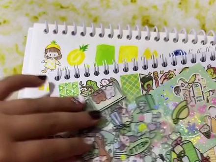 今日份绿色系手帐~#手帐日常 #手帐er手帐日常 #原创不易请勿抄袭 #欢迎投稿鸭 #感谢抖音 #作者创作服务中心 #更新啦 #手帐分享