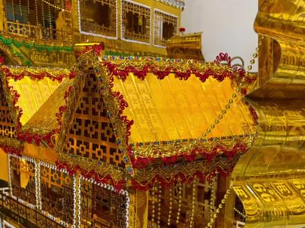 #法船教程 #手工折纸 一米法船图文教程1(船底)