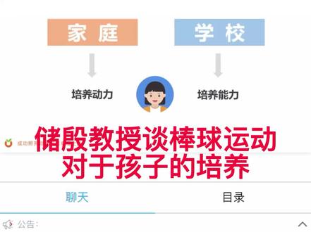 完整版来了!储殷教授谈棒球运动对于孩子成长的好处!#教育 #棒球#mlb棒球创造营 #孩子