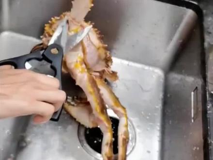 帝王蟹不会做的可以参考!#健康美食自己做 #分享家乡美食 #动手自己做美食 #回老家才有的人间美味