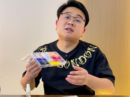 这小珠子这能拼出视频中立体的图案吗?买回来,测一下!!#水雾魔法珠 #拼豆 #测评 #原创