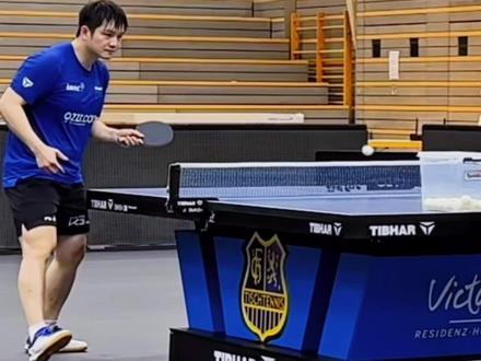 颤抖吧,樊振东在练左手🌚 #樊振东 #樊振东德甲