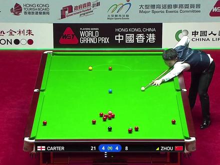 5:4决胜局绝杀!周跃龙无敌晕袋淘汰卡特,霸气晋级4强 #周跃龙