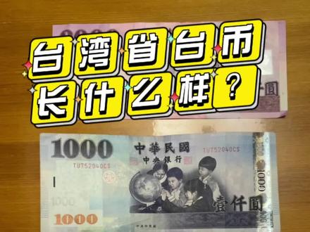 台灣省的台幣長這樣哦#中国台湾 #两岸一家亲 #台湾百姓生活纪实