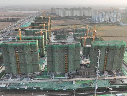 2022年已过,来看看咱们玖樾的进度呗!#2022 #金源玖樾 #宝应云边上
