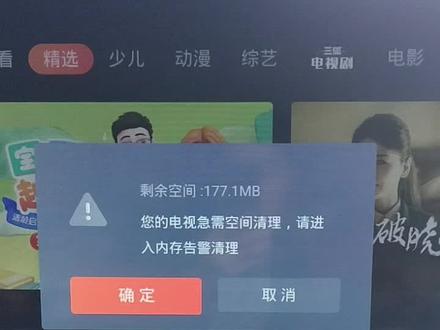 #智障电视 #电视原来还可以这样 #在家看电视 一共就4个G内存,就下了4个软件就提示内存不足了。人家预装的软件占去很大一部分,卸载不了,打客服电话,跟我说你可以把你下载的删除掉来清理内存😂😂