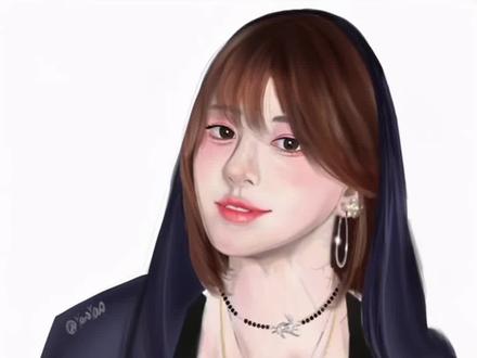 电子闺蜜来了!露思太飒了!可露丽们都来了吗!#procreate绘画 #赵露思 #赵露思王鹤棣