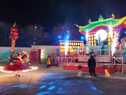 这个春节当然要来乐海神话世界了,年味十足! #银基乐海神话世界#马上来银基 #原来这就是河南的年味