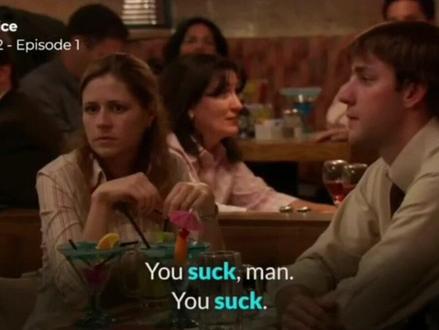 跟着《老友记》学地道口语:sucks #每日英语 #老友记