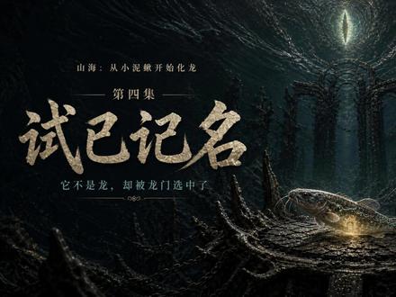 它不是龙,却被龙门选中了 #山海经 #国风玄幻 #泥鳅 #AI短剧 #东方玄幻