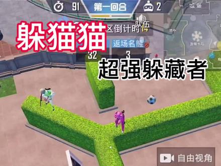 躲猫猫这个地方99%的人都注意不到#和平精英