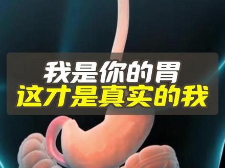 这才是真实的我,你好,我是你的胃 #科普 #涨知识 #胃