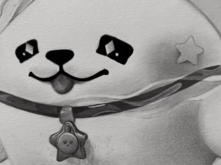 听说这是第一只上太空的狗狗🐶蛋仔莱卡画画教程来啦❗❗❗#蛋仔派对 #蛋仔派对皮肤 #蛋仔派对新赛季 #莱卡 #绘画过程分享