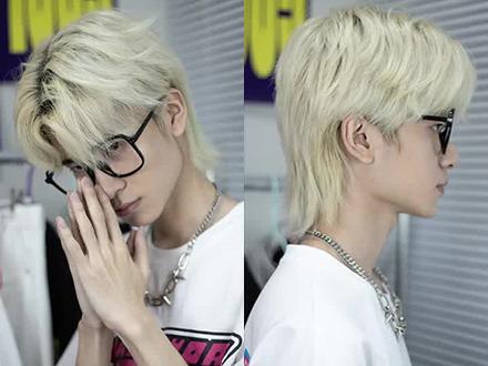 你们催了很久的狼尾鲻鱼头发型教程终于来啦#发型 #狼尾 #鲻鱼头