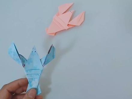 创意折纸小龙虾视频慢教程来了! #折纸教程 #手工制作 #创意手工