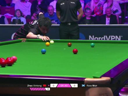 最新比赛:赵心童单局限时赛状态低迷,首轮惨遭淘汰出局 #斯诺克 #台球 #赵心童 #2025斯诺克单局限时赛 #青年创作者成长计划