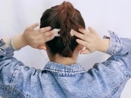 马尾辫的各种扎法,#编发教程 #扎发教程 #编发