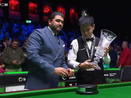 决赛继续100%夺冠!赵心童火力全开连赢3局,10:7拿冠军 #斯诺克 #赵心童 #夺冠 #希金斯 #球员锦标赛