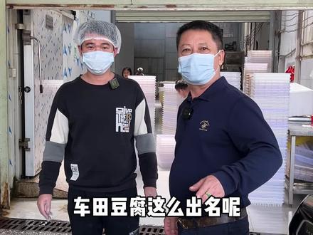 很多人想看车田豆腐制作过程,今天它来了!#车田豆腐 #车田豆腐做法 #豆腐