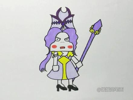 不同学生画的比比东,结果谁赢了?#简笔画 #斗罗大陆 #比比东