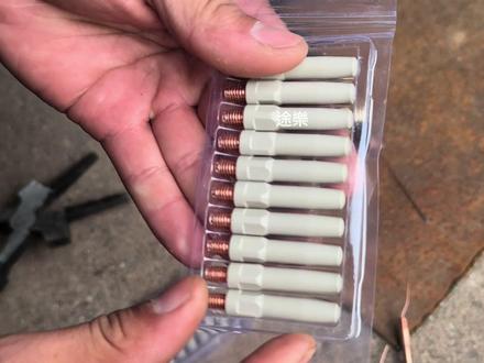 二保焊导电嘴废的快,怎么办,可以试试这款涂层导电嘴#现场实拍 #质量杠杠的好 #省时省力效率高 #技术与狠活 #焊工