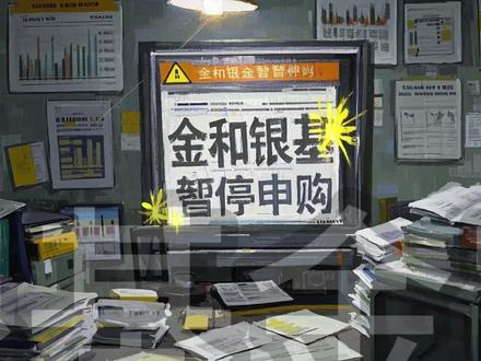 黄金白银基金宣布暂停申购 #基金理财 #黄金 #白银