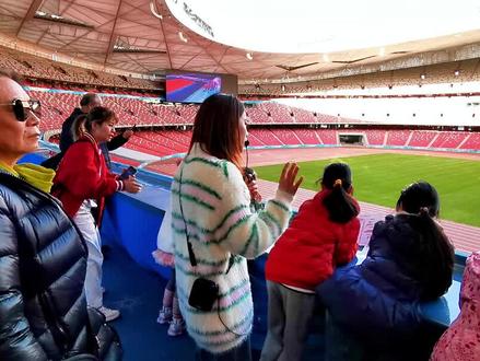 你还不知道,可以登上鸟巢参观!#北京 #鸟巢 #奥运会 #旅行推荐官 #打卡
