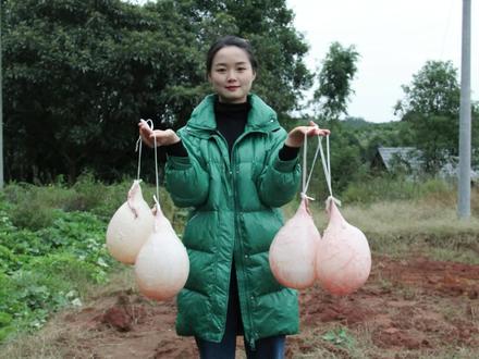 为逗他开心,买了几个猪小肚,给楷哥露一手#我的乡村生活 #农村美食