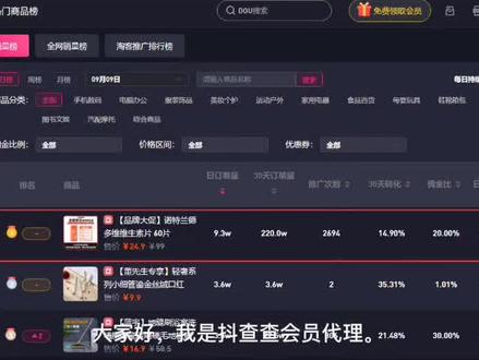 抖查查怎么使用,如何根据商品找到热门直播间,抖查查如何查数据#数据分析 #抖查查怎么使用 #抖查查 #抖查查会员共享