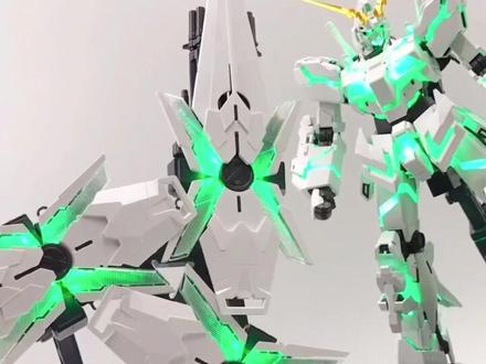 MGEX独角兽爆甲过程,三模式小夜灯真香#充能计划 #宅物 #高达 #测评 #大王摆姿势 #开箱测评