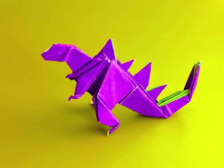 立体折纸之怪兽哥斯拉