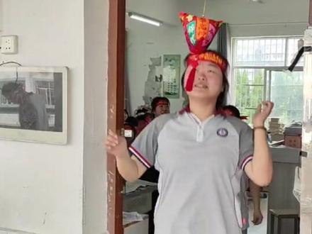 祝红安一中高三的孩子们,金榜题名,