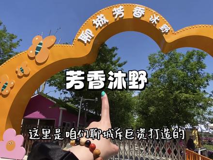 芳香沐野园区也太漂亮了!#五一出游#普罗旺斯花海#游园看景#野餐出游