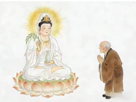 #手写人生感悟 #佛教文化 #观音菩萨 #手绘@抖音小助手