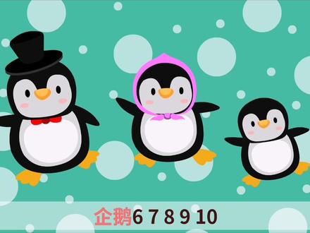 萌萌哒企鹅舞,一扭一扭超可爱#轻漫计划 #充能计划 #咕力咕力 #亲子 #儿歌 #益智 #企鹅 #舞蹈