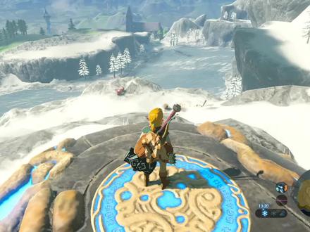 #游戏日常分享 #塞尔达#获取滑翔帆