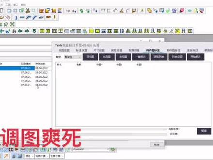 #tekla教学 #tekla培训 #tekla拆图 #tekla插件 #三维建模 #cad画图 #3d效果图 #bim 用调图软件跑几张钢柱图纸!需要购买插件联系主页微信