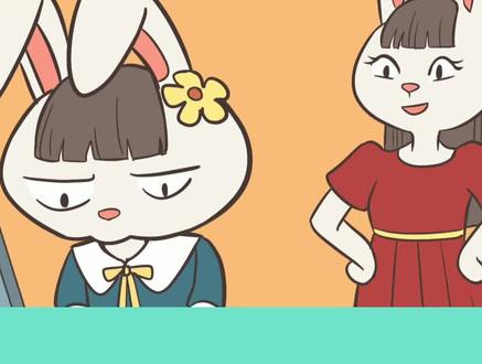 长兔耳真可爱,为什么兔子的耳朵特别长?#科普一下 #儿童动画 #轻漫计划 #奇妙知识在抖音 #兔耳朵 #涨知识