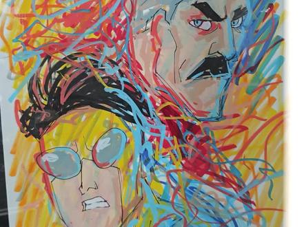 无敌少侠人物系列,你们知道他是谁嘛?
#无敌少侠#手绘#艺泽美术 #画画原来如此简单 #动漫