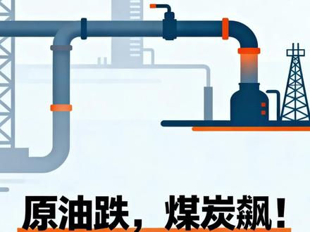 原油跌,煤炭飙!全球能源博弈的“暗线”浮出水面 #原油 #煤炭 #能源 #财经