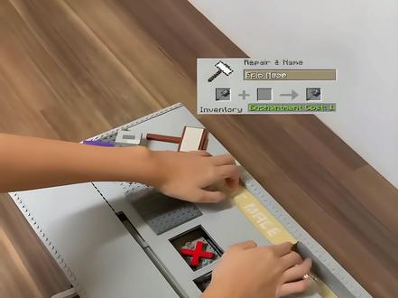 用乐高把 Minecraft 重锤升级成史诗武器 #乐高 #我的世界 #我的世界合成表 #乐高moc #青年创作者成长计划
