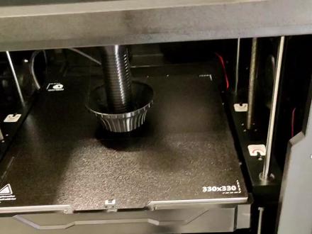 QIDI起迪max3打印伸缩剑渐入佳境(z轴补偿是关键点)#3d打印作品 #3d打印玩具 #伸缩剑